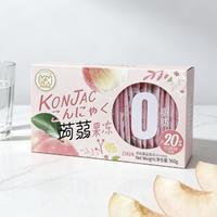 360gSuper friendly flavor konjac jelly White Peach Flavor
